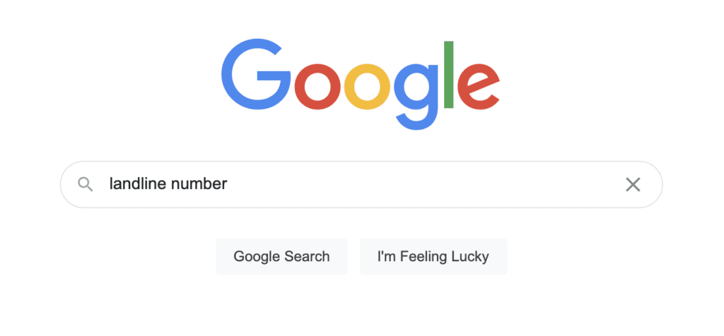 google search bar